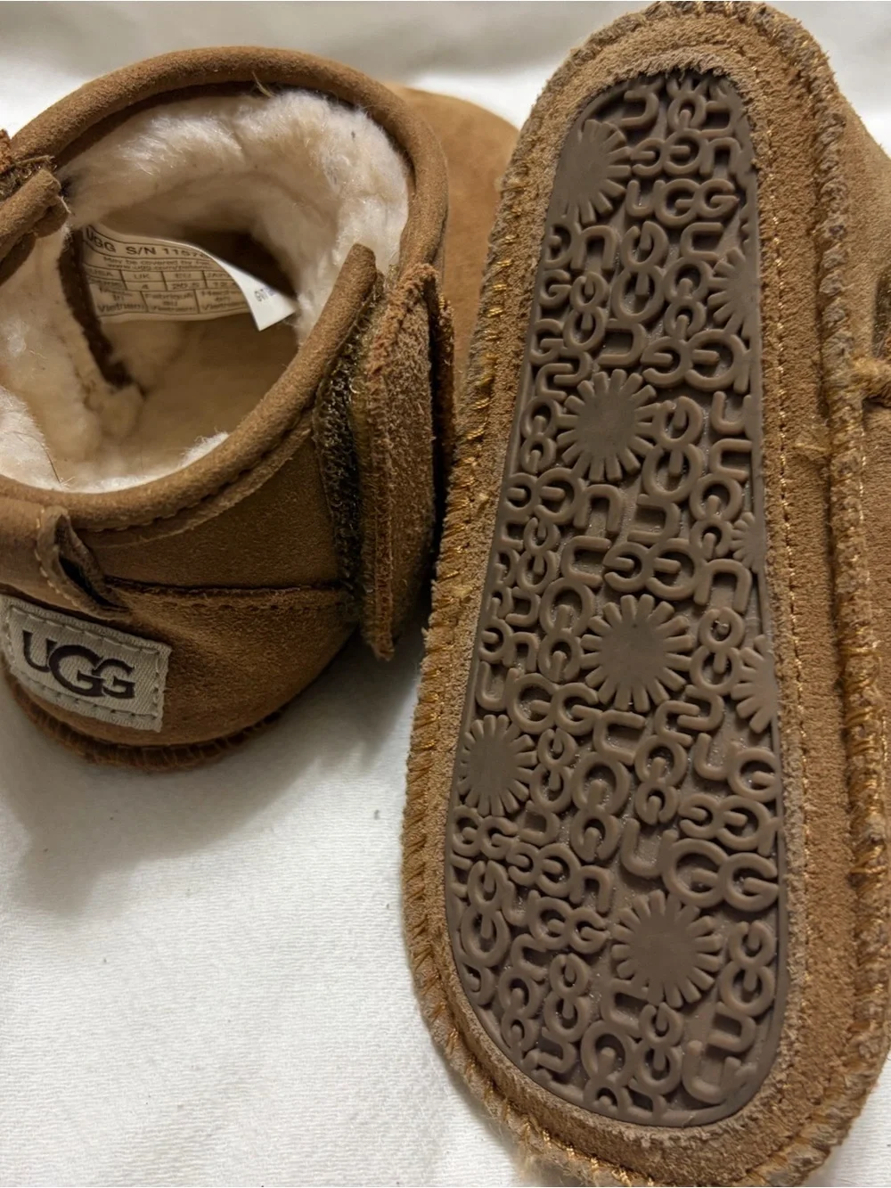 Baby UGG-style footwear